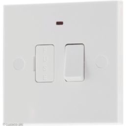 British General 900 Series 13A Switched Fused Spur with LED White