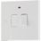 British General 900 Series 13A Switched Fused Spur with LED White