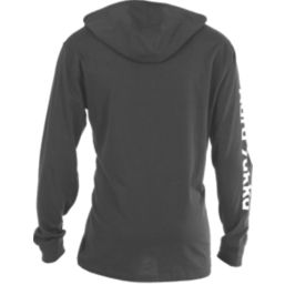 Hard Yakka Heritage Icon Lightweight  Hooded Sweatshirt Charcoal Medium 30.5" Chest