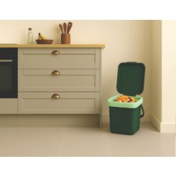 L-PRO Love The Earth Light Green Compostable Caddy Liners 25Ltr 60 Pack