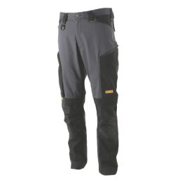 DeWalt Waterford Work Trouser Grey/Black 40" W 31" L