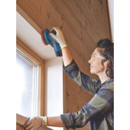 Bosch  C430 80 Grit 8-Hole Punched Wood Sanding Sheets 115mm 5 Pack