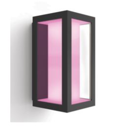 Philips Hue Impress Outdoor LED Slim Wall Light Black 8W 1180lm