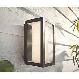 Philips Hue Impress Outdoor LED Tall Wall Light Black 8W 1180lm