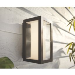Philips Hue Impress Outdoor LED Slim Wall Light Black 8W 1180lm