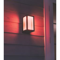 Philips Hue Impress Outdoor LED Slim Wall Light Black 8W 1180lm