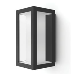 Philips Hue Impress Outdoor LED Slim Wall Light Black 8W 1180lm