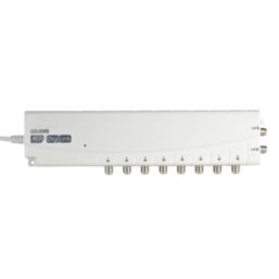 Labgear LDL208B 8-Way Aerial Amplifier with Bypass