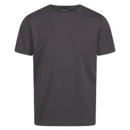 Regatta Pro Wicking Short Sleeve T-Shirt Seal Grey Large 47" Chest