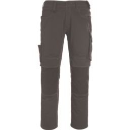 Mascot Mannheim Unique Work Trousers Black 34.5" W 30" L