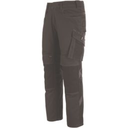 Mascot Mannheim Unique Work Trousers Black 34.5" W 30" L