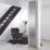 Time Lunar 2000mm x 340mm 3703BTU Matt Chrome Vertical Designer Radiator