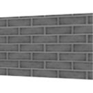 Splashwall  Grey Alloy Splashback 600mm x 800mm x 4mm