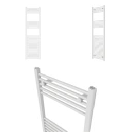 Flomasta 1800mm x 500mm 2498BTU White Flat  Towel Radiator