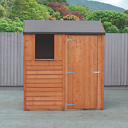 Shire Begonia 6' x 4' (Nominal) Reverse Apex Overlap Timber Shed