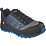Skechers Puxal Metal Free   Safety Trainers Black / Blue Size 7