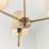 Quay Design Sophia 3-Light Ceiling Antique Brass