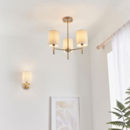 Quay Design Sophia 3-Light Ceiling Antique Brass