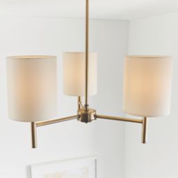 Quay Design Sophia 3-Light Ceiling Antique Brass