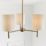 Quay Design Sophia 3-Light Ceiling Antique Brass