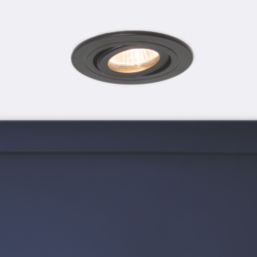 Spa Cali Adjustable  Downlights Matt Black 6 Pack