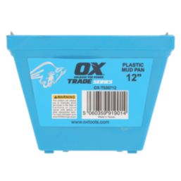 OX Trade Plastic 2.5Ltr Plasterers Mud Pan 12" x 3½"