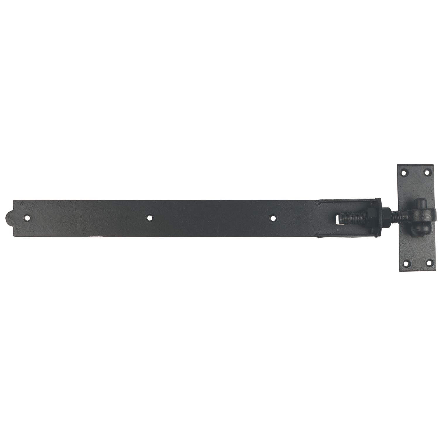 GateMate Black Straight Adjustable Bands & Hooks 165mm x 24" x 600mm 2 Pack (296YV)