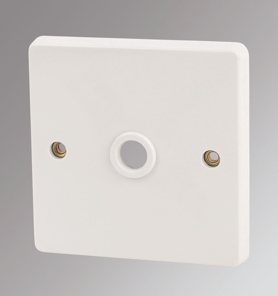 Crabtree Capital 20A Unswitched Flex Outlet  White