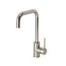 ETAL Forma Single Lever Kitchen Mixer Tap Brushed Steel Finish