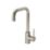 ETAL Forma Single Lever Kitchen Mixer Tap Brushed Steel Finish