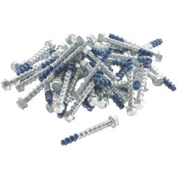 DEWALT Blue-Tip Fire Rated Flange Self Tapping Screw Bolts 10mm x 140mm 25 Pack