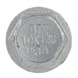 DEWALT Blue-Tip Fire Rated Flange Self Tapping Screw Bolts 10mm x 140mm 25 Pack