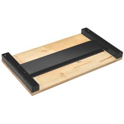 Bunker  Hardwood 714mm Worktop for 3-Tier Tool Trolley