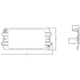 Knightsbridge  3-4-Module Grid Frame