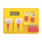 Essentials 5-Padlock Lockout Station