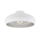 Eglo Mogano Ceiling Light White/Silver