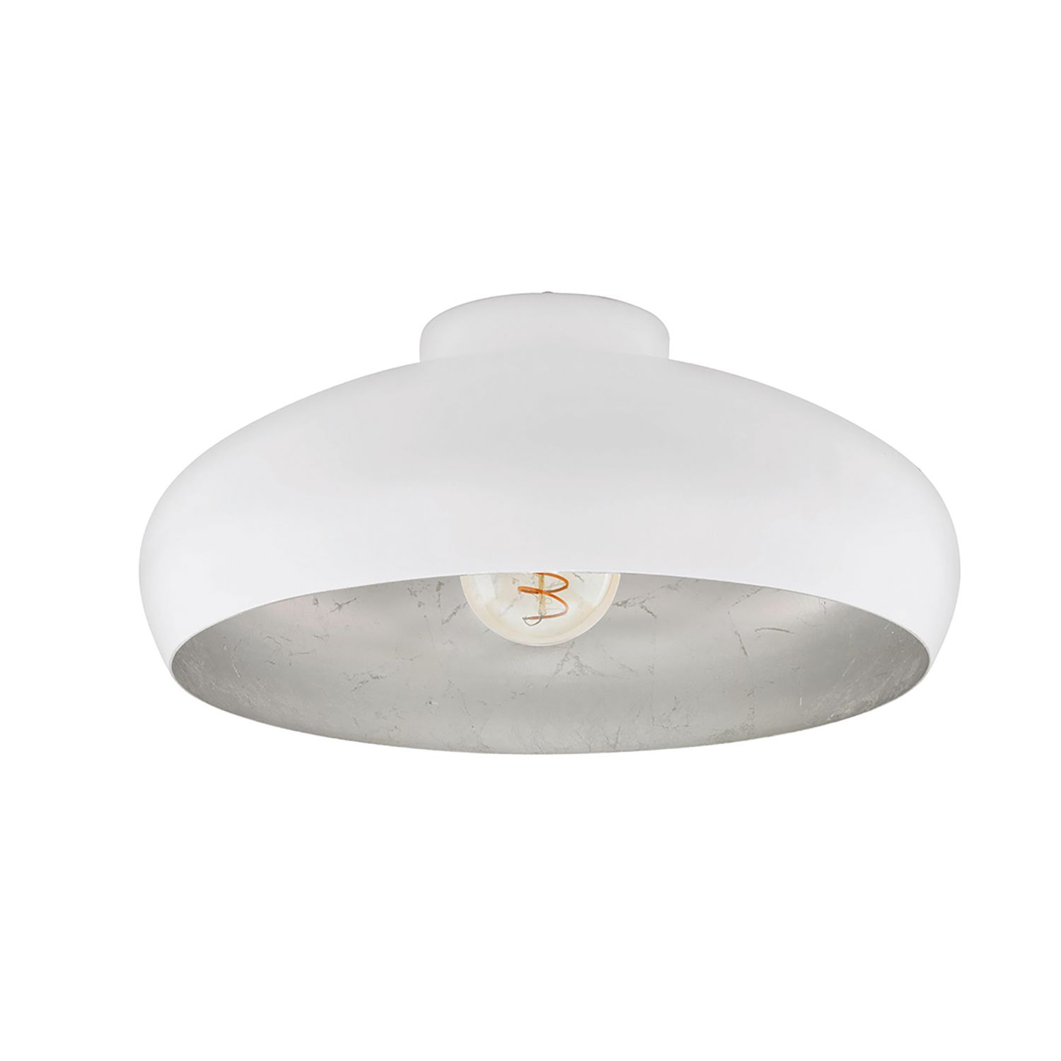 Eglo Mogano Ceiling Light White/Silver (297PL)