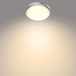 Philips BALANCE CL257  LED Moisture Resistant Ceiling Light Nickel 6W 600lm
