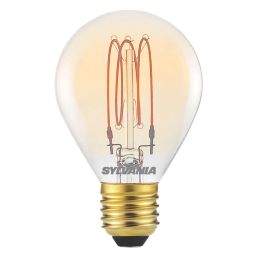 Sylvania TOLEDO VINTAGE E14 Mini Globe LED Light Bulb 250lm 3.5W