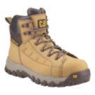 CAT Threshold Rebound Size 8  Honey Waterproof  Safety Boots