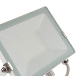 Saxby Salde Outdoor LED Floodlight Matt White 50W 4000lm