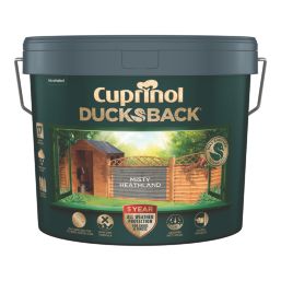 Cuprinol Ducksback 9Ltr Misty Heathland Shed & Fence Paint