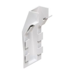 Marshall Tufflex  Mini Skirting Trunking Adaptors 75mm x 20mm 2 Pack
