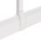 Marshall Tufflex  Mini Skirting Trunking Adaptors 75mm x 20mm 2 Pack