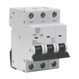 MK Sentry  20A 3-Pole B Curve 3-Phase MCB