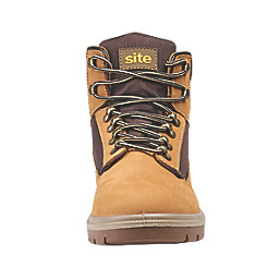 Site Quartz    Safety Boots Honey Size 8