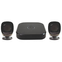 Yale SV-4C-2ABFX 1TB 4-Channel 1080p HD CCTV System & 2 Indoor & Outdoor Cameras