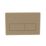 Dual Water-Saving Low Volume Flush Rectangular Flushing Plate Brushed Brass