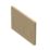 Dual Water-Saving Low Volume Flush Rectangular Flushing Plate Brushed Brass