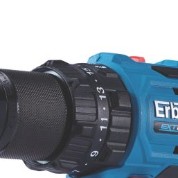 Erbauer  18V 2 x 2.0Ah Li-Ion EXT Brushless Cordless Combi Drill & Impact Driver Twin Pack